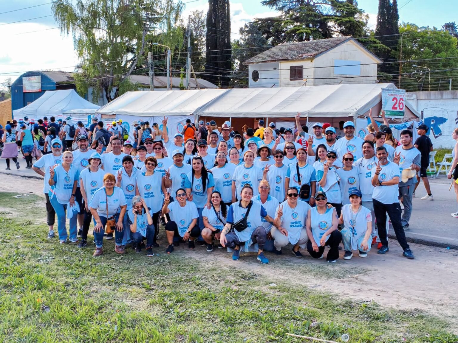 ATSA Buenos Aires acompañó a los peregrinos en la 51ª Peregrinación a Luján